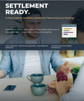 Settlement Ready. A Divorce Prep Guide for Mediation, Settlement Talks & Attorney Meetings