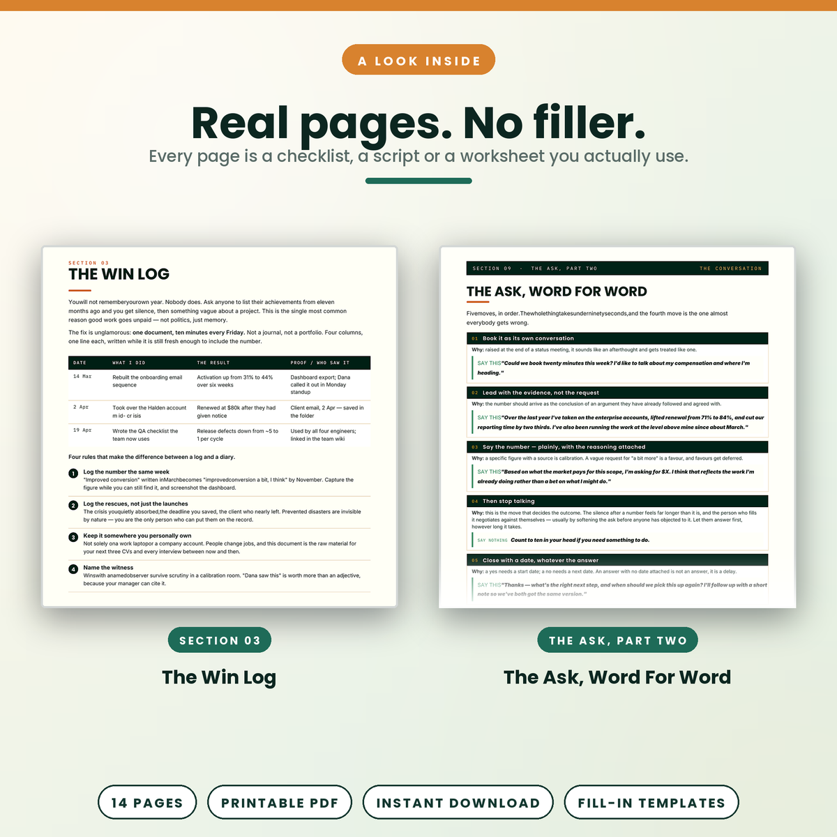 Make The Case - The promotion-ready review playbook